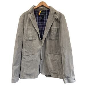 Fink Clothing Men's Beige Cordoroy Sport Coat Jacket Size Large